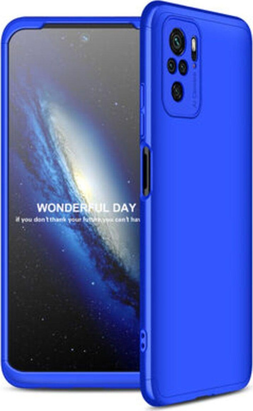 Redmi Note 10S 3 Parçalı Tam Koruma Şık Astrea Premium Sert Kılıf