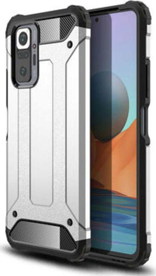 Redmi Note 10 Pro Tam Koruma Sağlayan Çift Katmanlı Crash Premium Sert Silikon Kılıf