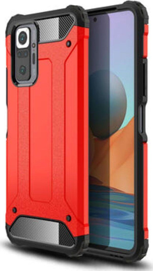 Redmi Note 10 Pro Tam Koruma Sağlayan Çift Katmanlı Crash Premium Sert Silikon Kılıf
