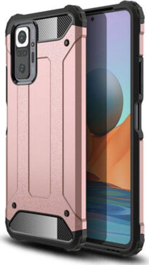 Redmi Note 10 Pro Tam Koruma Sağlayan Çift Katmanlı Crash Premium Sert Silikon Kılıf