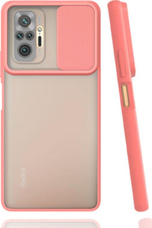 Redmi Note 10 Pro Kamera Koruma Sürgülü Şık Pena Silikon Kılıf