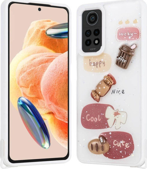 Redmi Note 12 Pro 4G Figürlü Ve Desenli Şık Cevze Premium Kılıf