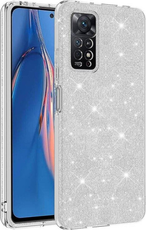 Redmi Note 12 Pro 4G Simli Ve Parlak Şık Shining Premium Silikon Kılıf