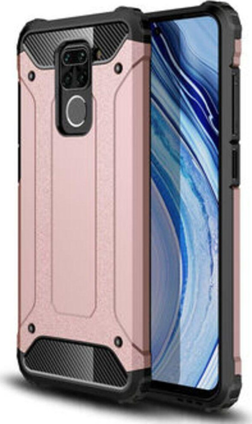 Redmi Note 9 Tam Koruma Sağlayan Çift Katmanlı Crash Premium Sert Silikon Kılıf