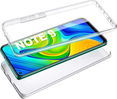 Redmi Note 9 Kılıf Şeffaf 360 Derece Koruma Enjoy Kapak