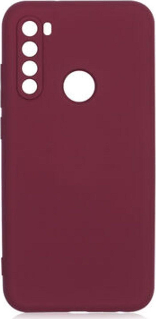 Redmi Note 8 İçi Kadife Dolgulu Şık Candy Lansman Silikon Kılıf