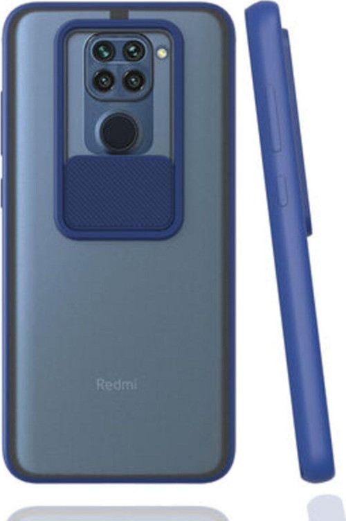 Redmi Note 9 Kamera Koruma Sürgülü Şık Pena Silikon Kılıf