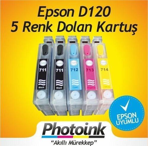 D120 UYUMLU KOLAY DOLAN KARTUŞLAR (DOLU)