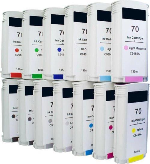 HP70 13 Renk Uyumlu Photoink Kartuş Z2100 Z3100