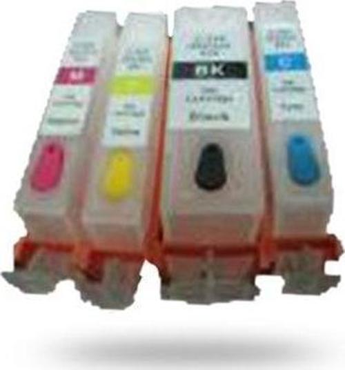 HP 364 UYUMLU Kolay Dolan Kartuş (DOLU- 4 RENK)- HP 3070A/ 5510/ 5515/ B8550/ D4560/ CN2168/ CQ5218/