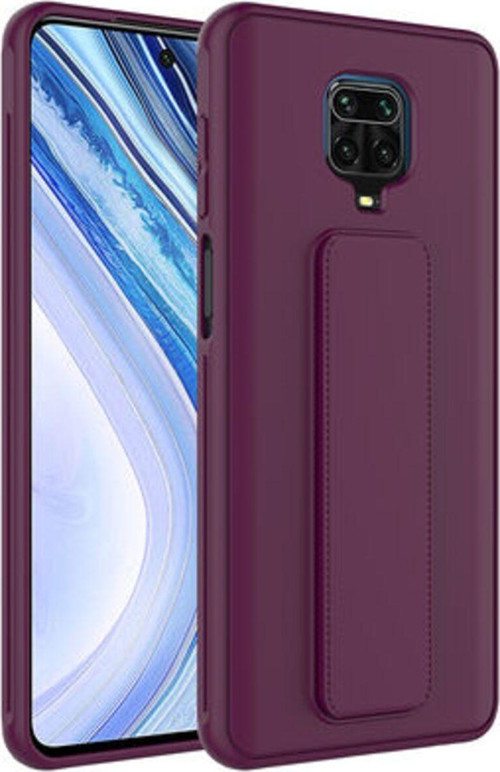 Redmi Note 9S Kılıf Şık Ve Stantlı Qstand Premium Kapak