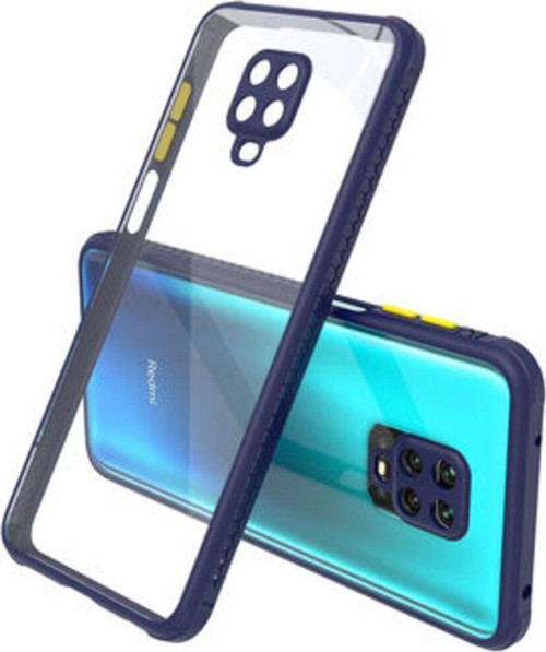 Redmi Note 9S Kamera Korumalı Ve Şık Tasarımlı Kaff Premium Sert Silikon Kılıf