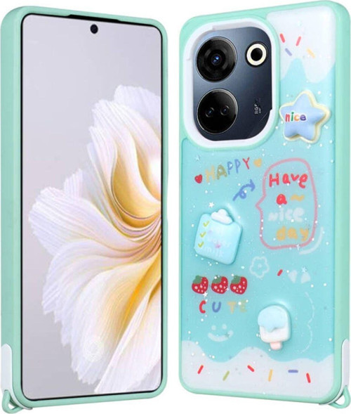 Tecno Camon 20 Pro 4G Figürlü Ve Desenli Şık Cevze Premium Kılıf