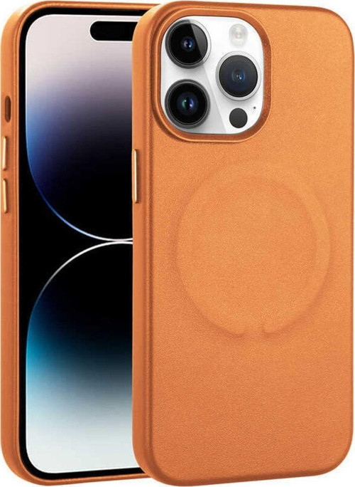 Iphone 14 Pro Max Magsafe Özellikli Pu Deri Derix Kılıf