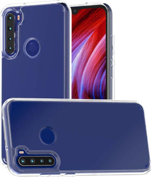 Redmi Note 8 Tam Koruma Sağlayan Sert Ve Şeffaf Coss Premium Silikon Kılıf