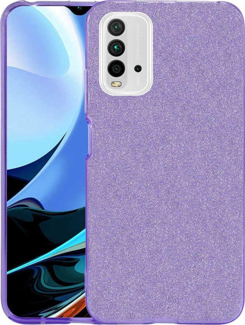 Redmi 9T Simli Ve Parlak Şık Shining Premium Silikon Kılıf