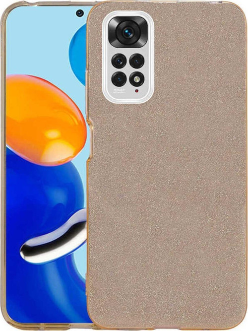 Redmi Note 11S Simli Ve Parlak Şık Shining Premium Silikon Kılıf