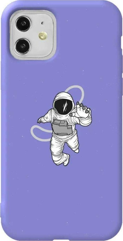 iPhone 11 Lila Renkli Silikon Telefon Kılıfı - Touch