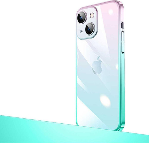 Iphone 14 Plus Çift Renk Geçişli Şık Senkron Premium Kılıf