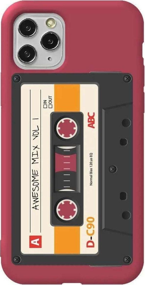 İphone 11 Pro Max Bordo Renkli Silikon Telefon Kılıfı - Kaset