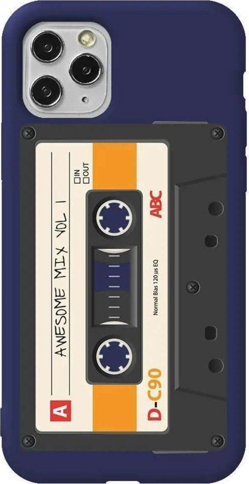 İphone 11 Pro Max Lacivert Renkli Silikon Telefon Kılıfı - Kaset