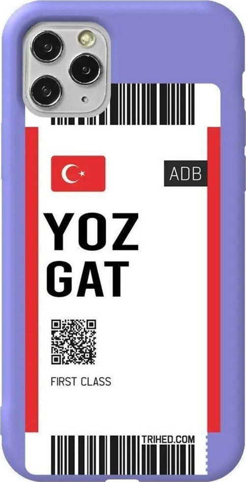 İphone 11 Pro Max Lila Renkli Silikon Telefon Kılıfı - Yozgat Bileti