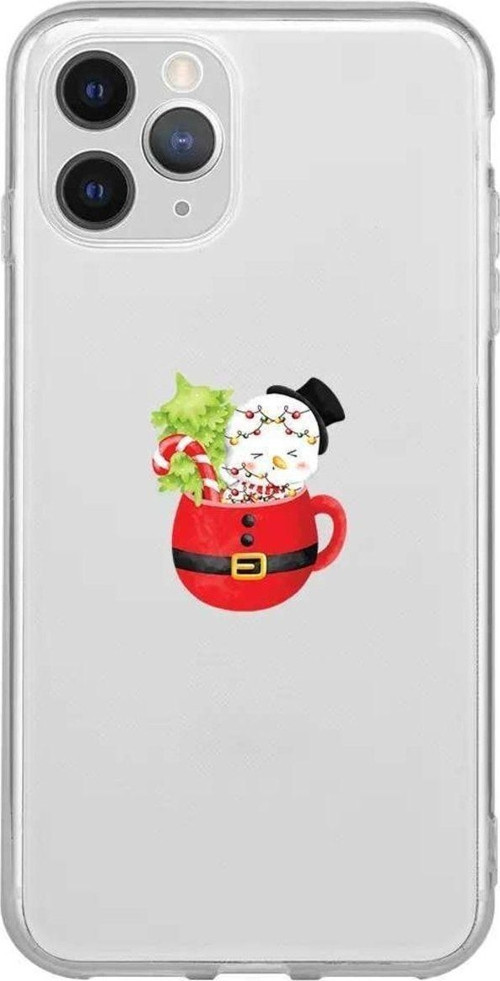 İphone 11 Pro Max Seffaf Telefon Kılıfı - A Cup Of Xmas 7