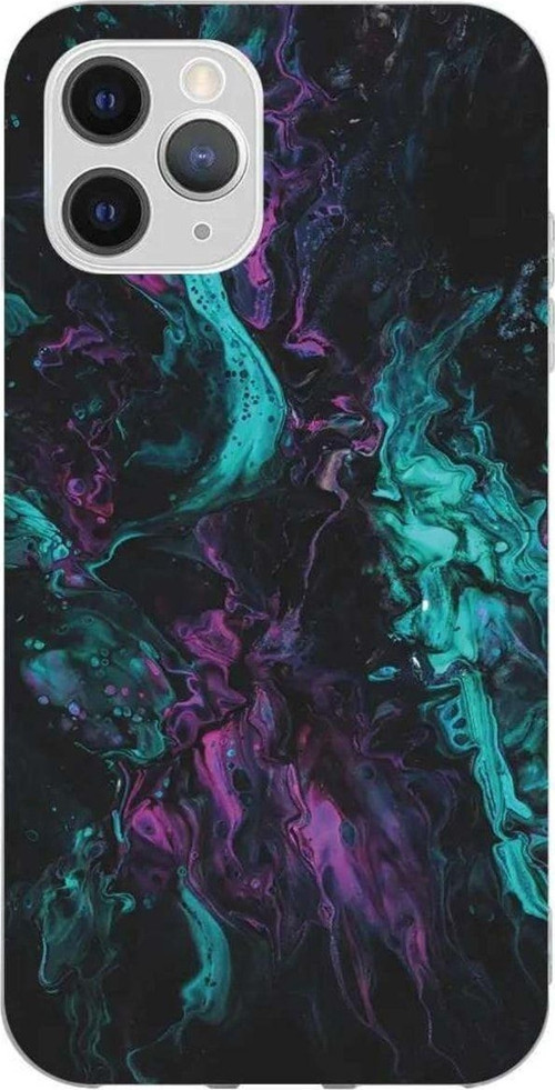 İphone 11 Pro Max Seffaf Telefon Kılıfı - Cosmos