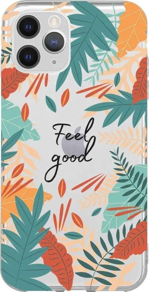 İphone 11 Pro Max Seffaf Telefon Kılıfı - Feel Good