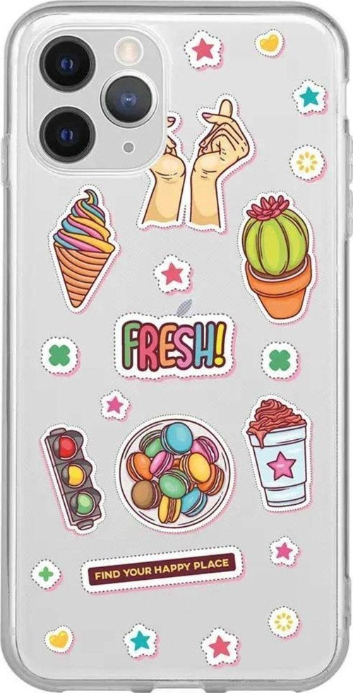 İphone 11 Pro Max Seffaf Telefon Kılıfı - Fresh!