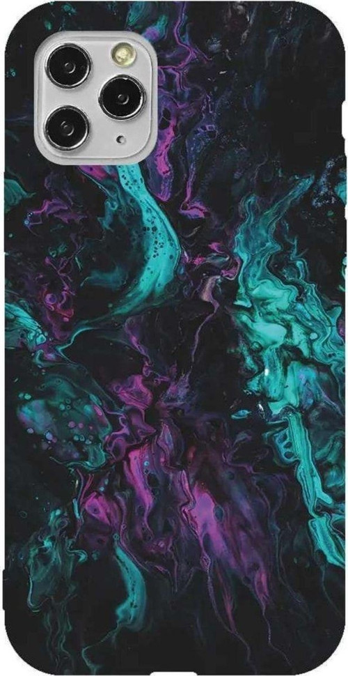 İphone 11 Pro Max Turuncu Renkli Silikon Telefon Kılıfı - Cosmos
