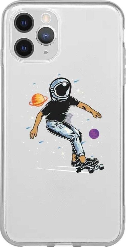 İphone 11 Pro Max Seffaf Telefon Kılıfı - Kraterde Kaykay