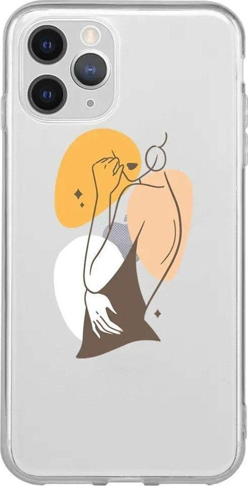 İphone 11 Pro Max Seffaf Telefon Kılıfı - Olivia