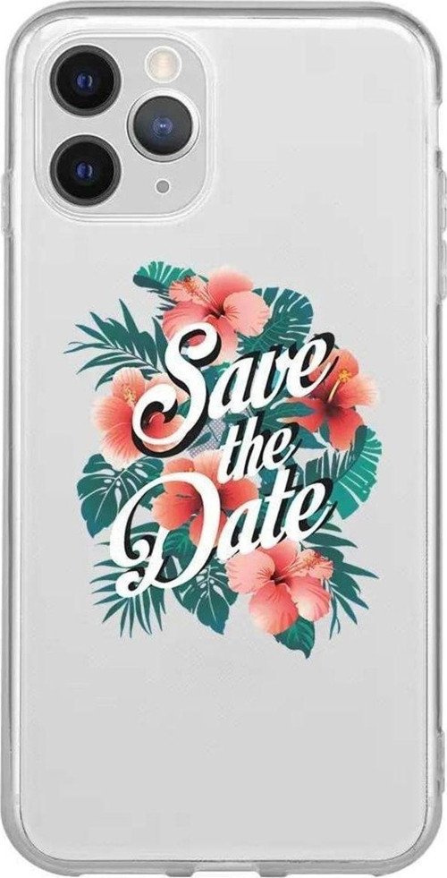 İphone 11 Pro Seffaf Telefon Kılıfı - Save The Date