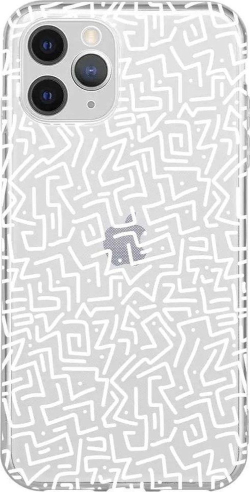 İphone 11 Pro Seffaf Telefon Kılıfı - Sweet Doodle White