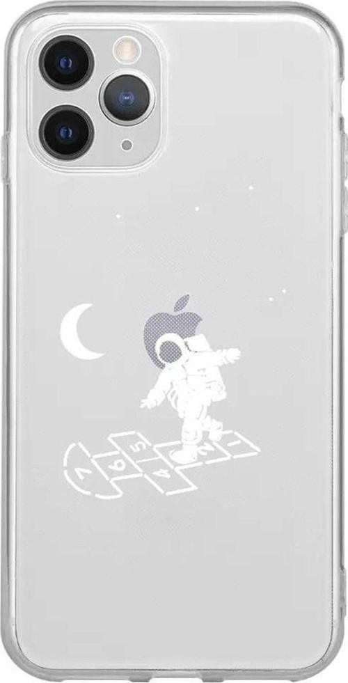 İphone 11 Pro Seffaf Telefon Kılıfı - Uzayda Oyun