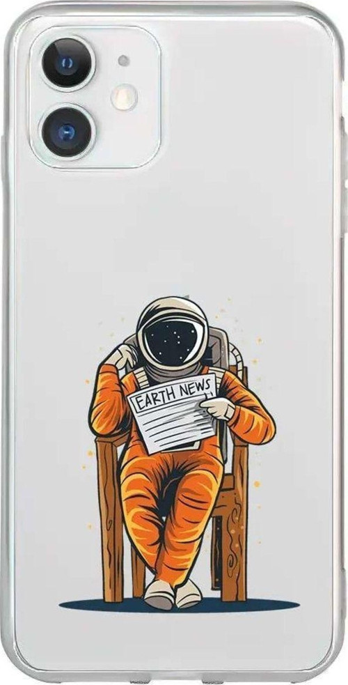 iPhone 11 Seffaf Telefon Kılıfı - Earth News