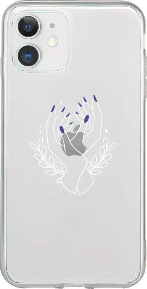 iPhone 11 Seffaf Telefon Kılıfı - Eller 2