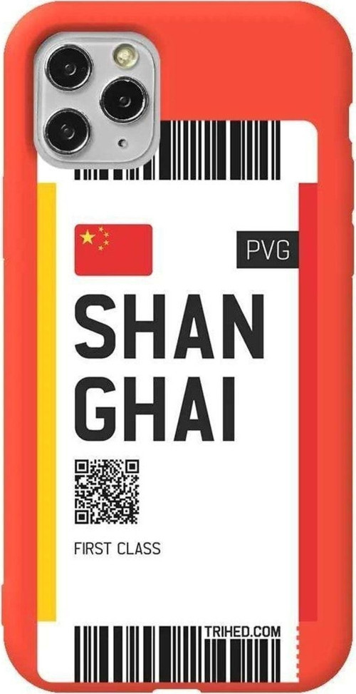 İphone 11 Pro Turuncu Renkli Silikon Telefon Kılıfı - Shanghai Bileti