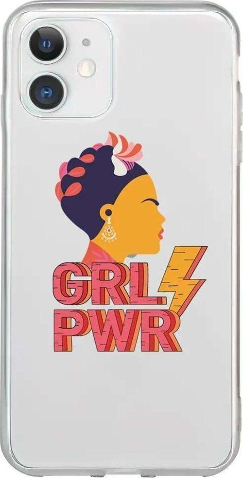 iPhone 11 Seffaf Telefon Kılıfı - Grl Pwr
