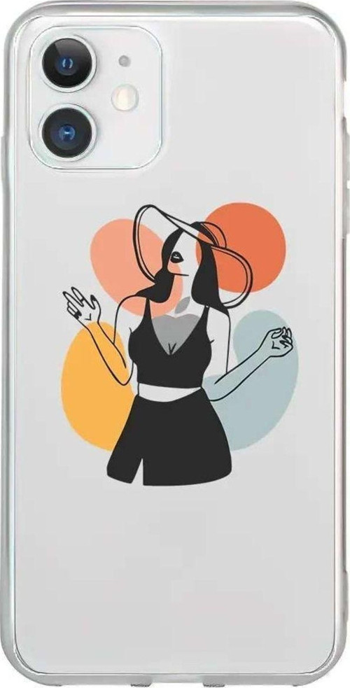 iPhone 11 Seffaf Telefon Kılıfı - Isabella 2