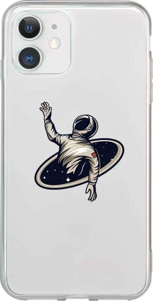 iPhone 11 Seffaf Telefon Kılıfı - Karadelik