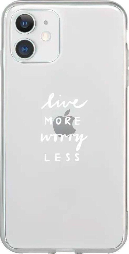 iPhone 11 Seffaf Telefon Kılıfı - Love More
