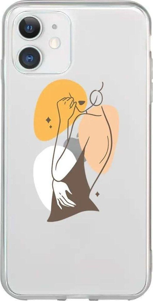 iPhone 11 Seffaf Telefon Kılıfı - Olivia