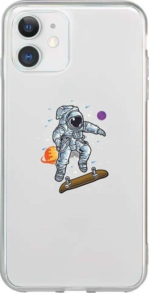 iPhone 11 Seffaf Telefon Kılıfı - Yer Çekimi