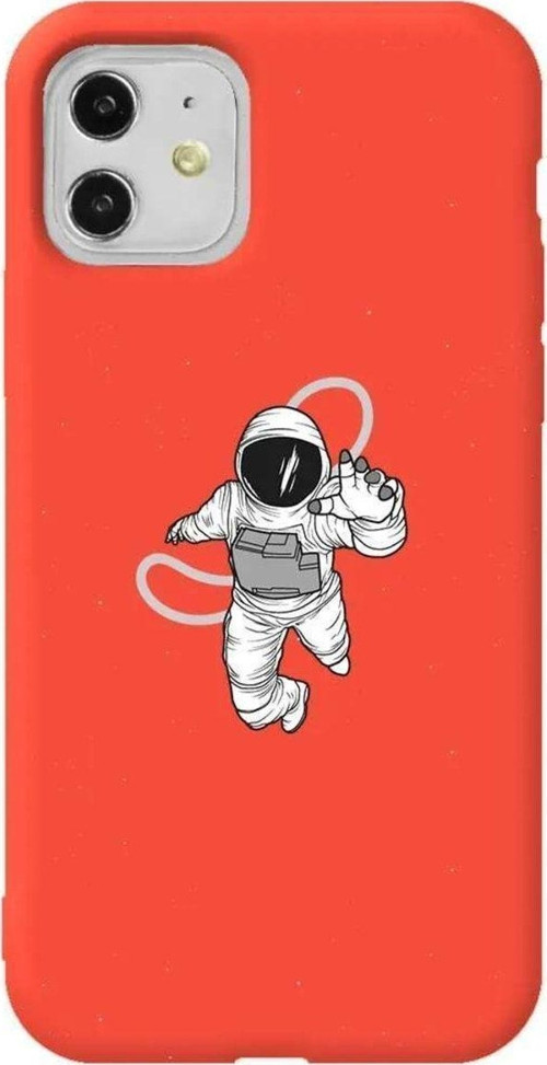 iPhone 11 Turuncu Renkli Silikon Telefon Kılıfı - Touch