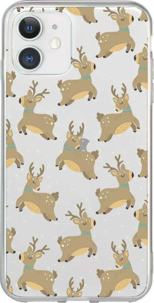 iPhone 11 Uyumlu Seffaf Telefon Kılıfı - Dear Deer