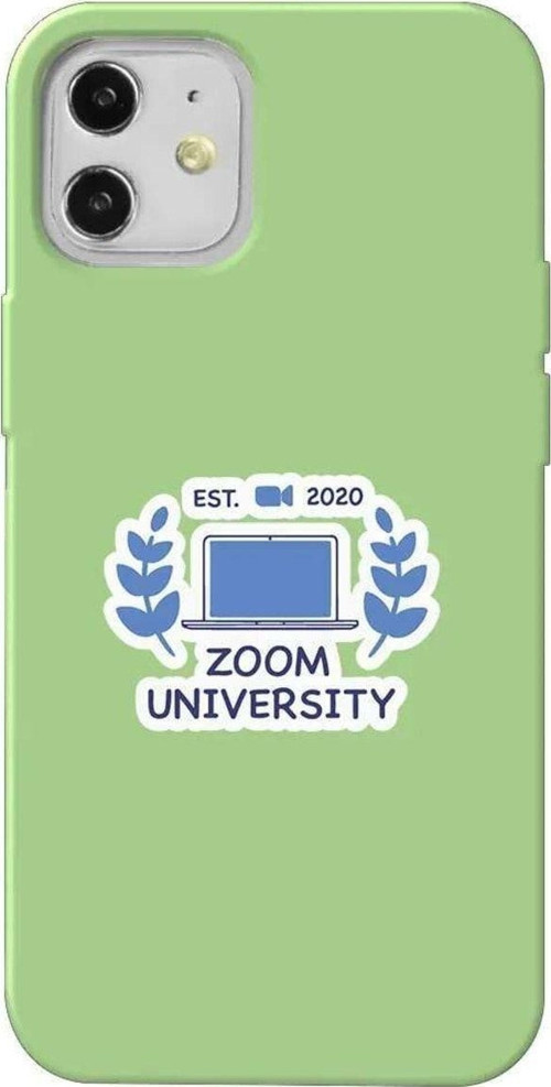 İphone 12 Mini Açik Yesil Renkli Silikon Telefon Kılıfı - Zoom Üniversitesi