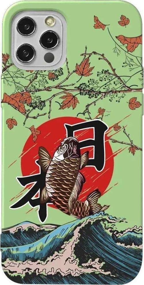 İphone 12 Pro Max Açık Yeşil Renkli Silikon Telefon Kılıfı - Japonya