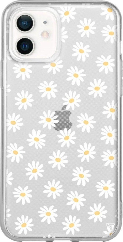 iPhone 12 Seffaf Telefon Kılıfı - Papatya Bahcesi